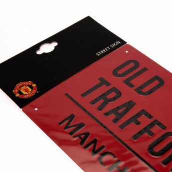 Manchester United ceduľa na stenu Street Sign RD