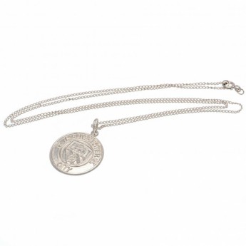 Manchester City retiazka na krk s príveskom Sterling Silver Pendant & Chain