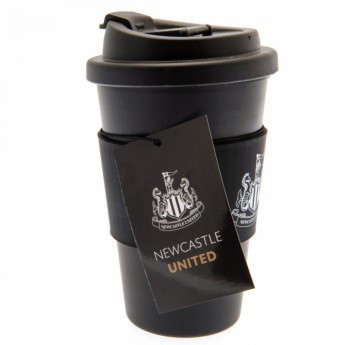 Newcastle United nálepka dieťa v aute Silicone Grip Travel Mug