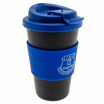 FC Everton cestovný hrnček Silicone Grip Travel Mug