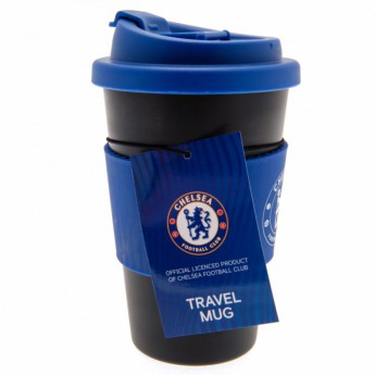 FC Chelsea cestovný hrnček Silicone Grip Travel Mug