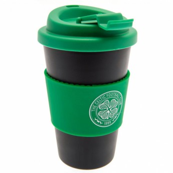 FC Celtic cestovný hrnček Silicone Grip Travel Mug
