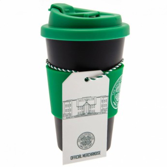 FC Celtic cestovný hrnček Silicone Grip Travel Mug