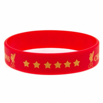 FC Liverpool silikónový náramok Champions Of Europe Silicone Wristband