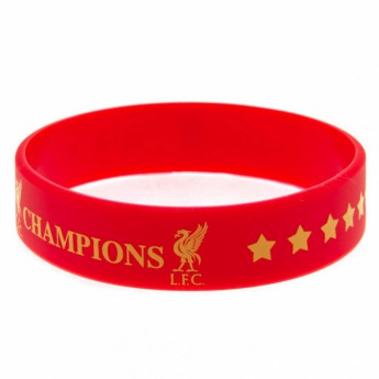 FC Liverpool silikónový náramok Champions Of Europe Silicone Wristband