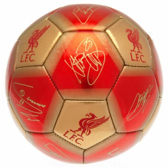 FC Liverpool futbalová lopta Football Signature - size 5