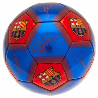 FC Barcelona futbalová lopta Football Signature - size 5