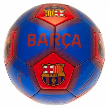 FC Barcelona futbalová lopta Football Signature - size 5