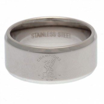 FC Liverpool prsteň Champions Of Europe Band Ring Large