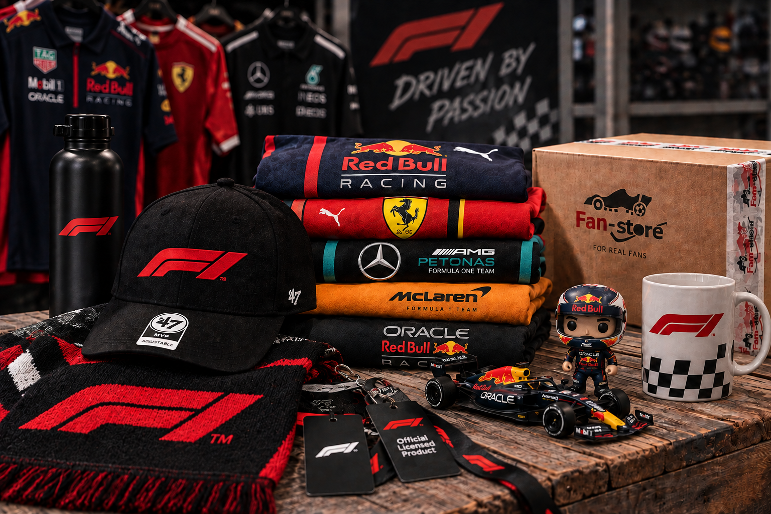 Oficiálne licencované produkty motorsportu