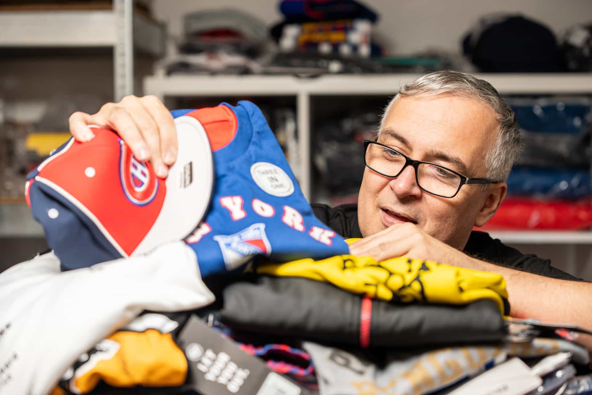 Fan-Store a hokejové produkty
