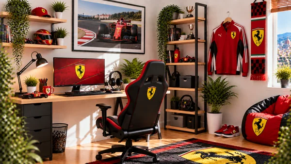 Inšpirácia pre fanúšikovský pracovný kútik