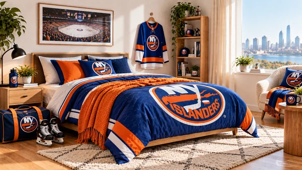 Inšpirácia pre fanúšikovskú izbu New York Islanders