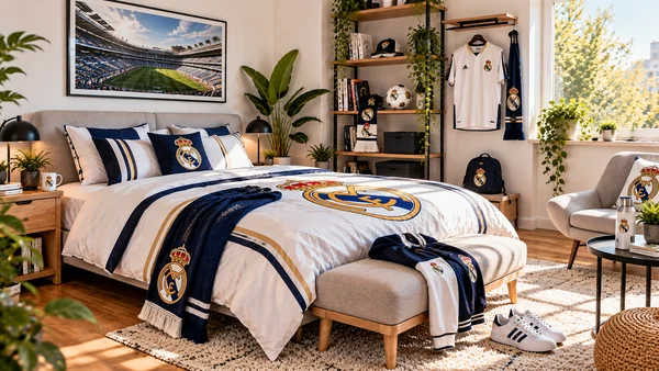 Inšpirácia pre fanúšikovskú izbu Real Madrid