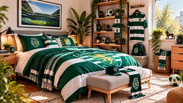Inšpirácia pre fanúšikovskú izbu Sporting CP