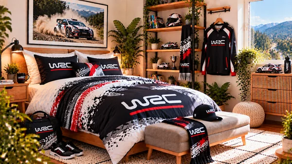 Inšpirácia pre fanúšikovskú izbu WRC Championship