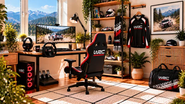 Inšpirácia pre fanúšikovský pracovný kútik WRC Championship